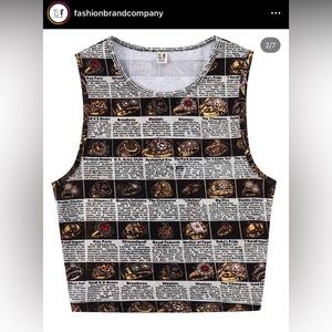 Fashion Brand Company RINGS!!! Crop top
